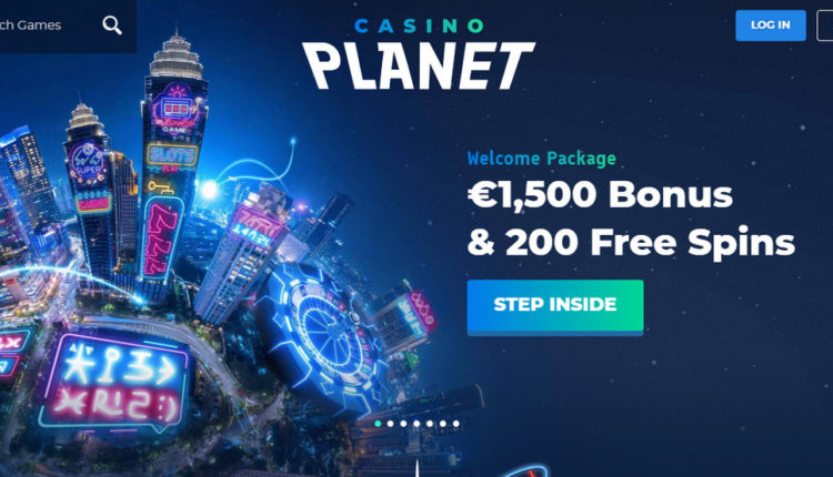CasinoPlanet 200 rodadas gratis & Up to €1,500 Bonus