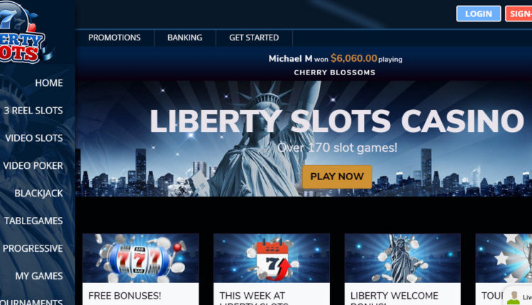LibertySlots 777$ Bonus Código promocional Rodadas Gratis