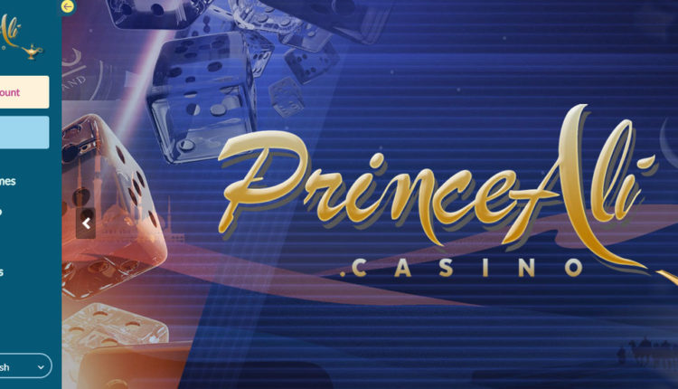 PrinceAli Casino Exclusivo 10 EUR Sem Depósito Código bônus