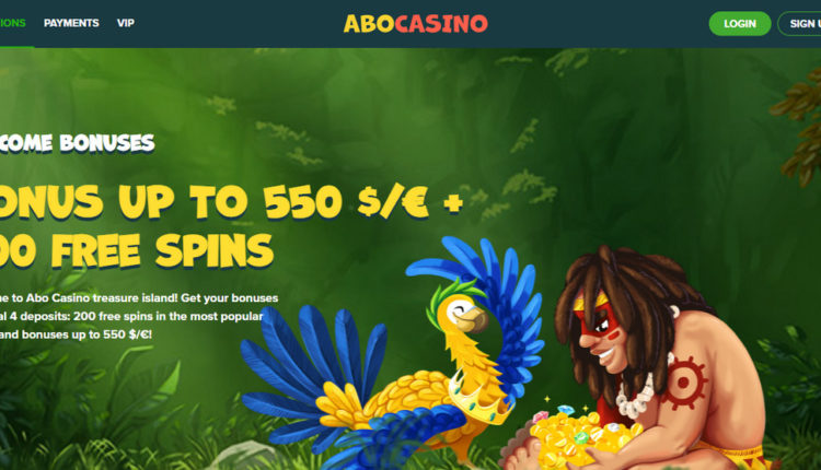 AboCasino 200 Ücretsiz döndürme & Bonus Up To 550 EUR