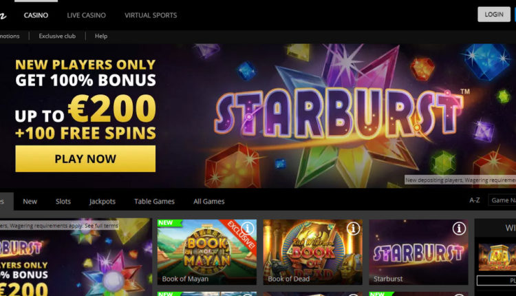 HeySpin Casino 100 giros & 200 EUR Bonus