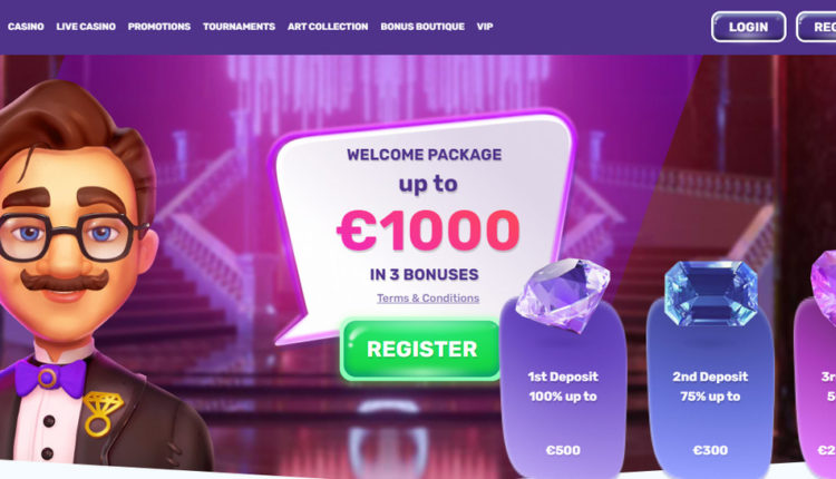 SlotsPalace 50 rodadas grátis & 1000 EUR Bonus