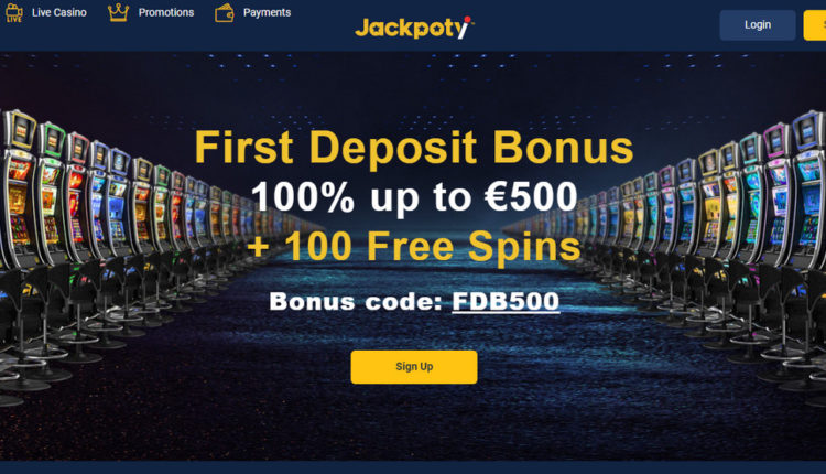 Jackpoty 2000 EUR Bônus de boas vindas & Promoções