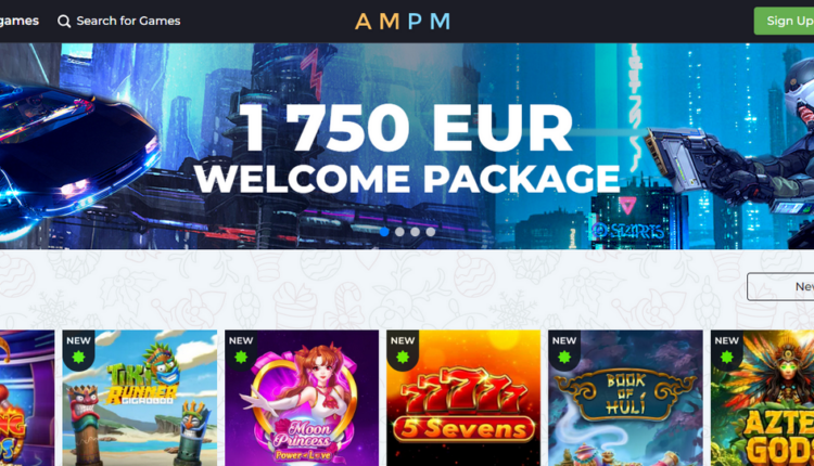 AMPM Casino Exclusive Bonus & 1750 EUR Package